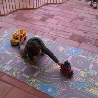 et un nouveau tapis pour les voitures