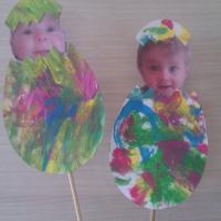 les oeufs de Pâques des petits