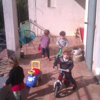 on peut ENFIN jouer dehors !!